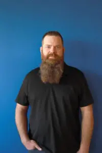 Ryan Arne Profile Pic with blue background