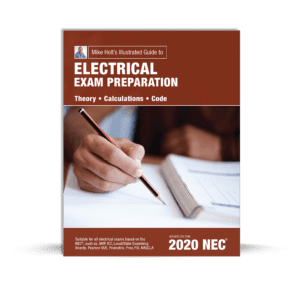 Mike Holt's Electrical exam preparation book cover