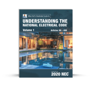 Mike Holt's Understanding the National Electrical Code Volume 1 Book Cover