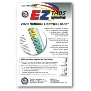 2020 National Electrical Code EZ Tabs book cover